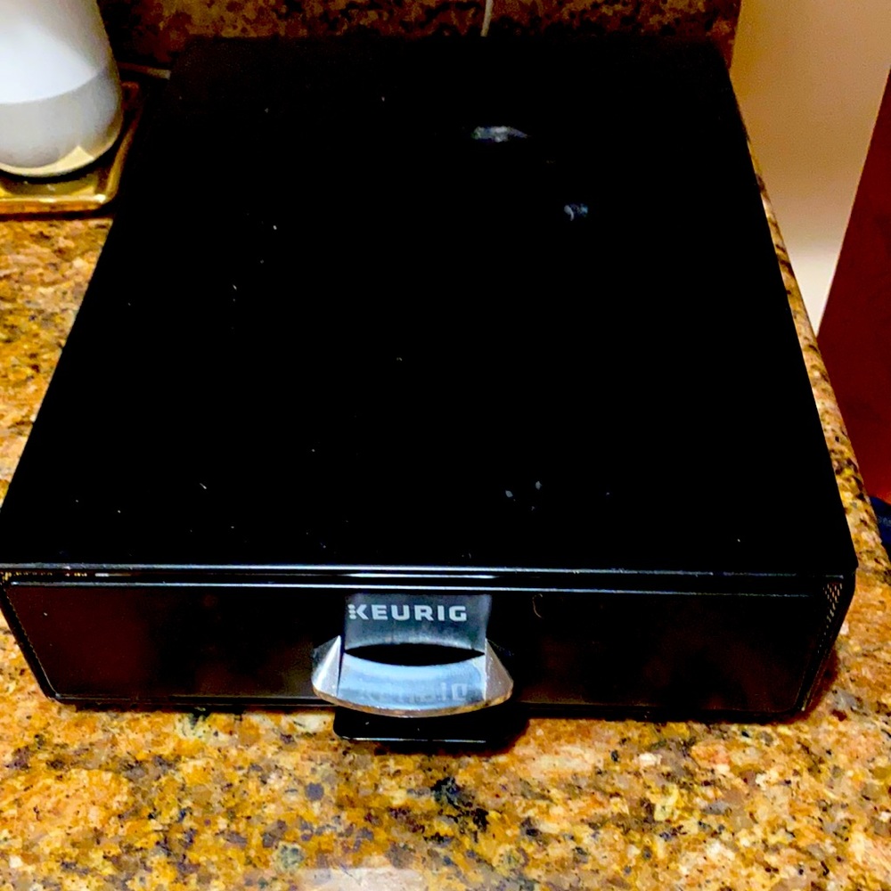 Keurig Black Coffee Pod Drawer Organizer